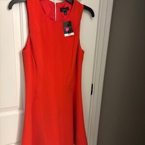 Red top shop dress size 8 Brand new